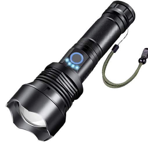 Super bright rechargeable flashlight bl-8970-p90