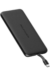 Ravpower Blade Series Portable Charger Power Bank with Built-in Type-C Cable – Black (5000mAh) - Alqamarshop