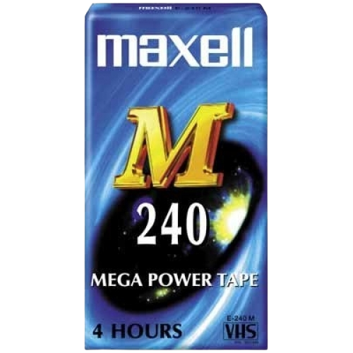 Maxell GX VHS Video Casette E240