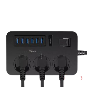 Earldom Power Extention 6Usb SC04