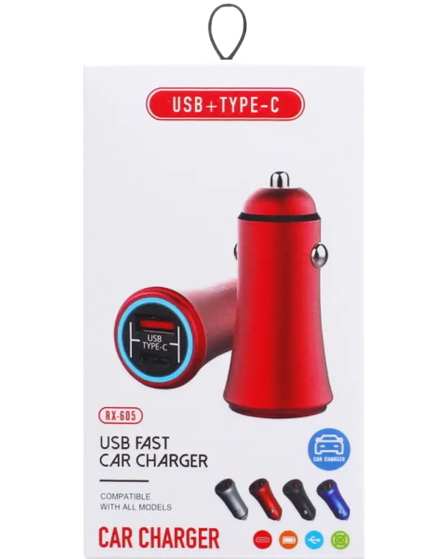 Car Charger RX-605 5V-3A