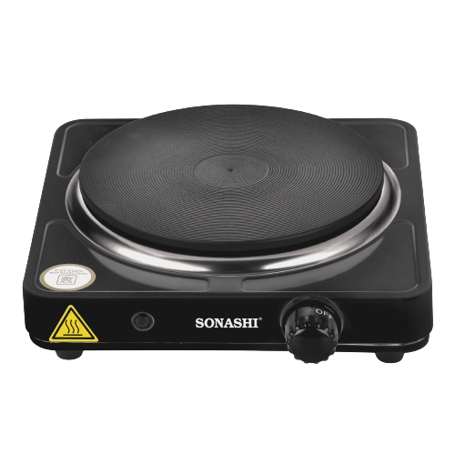 Sonashi Single Electric Hot Plate With 185mm Diameter 1500W SHP-612