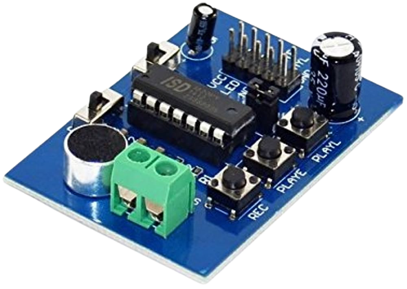 OLatus Voice blue pcb board/voice module/recording module plate ISD1820