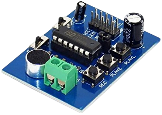 OLatus Voice blue pcb board/voice module/recording module plate ISD1820