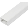 TC5-PVC-WH HellermannTyton Wiring Duct Cover for 1" Duct - White 1m