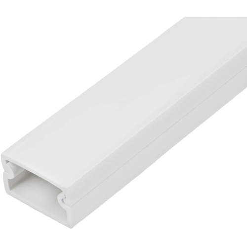 TC5-PVC-WH HellermannTyton Wiring Duct Cover for 1" Duct - White 1m