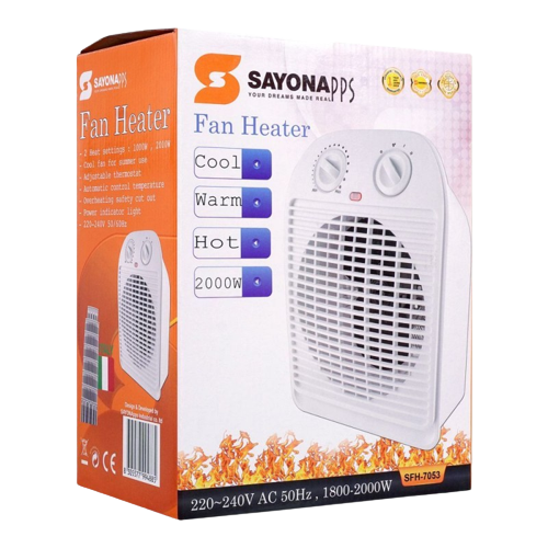 SAYONA FAN HEATER SH-7053