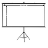 Projection Screen 200cm x 200cm Projector Screen with Stand, 2m × 2m