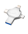 4 in 1 USB Flash Drive | For iPhone, Android & Type-C OTG | USB Devices 32GB