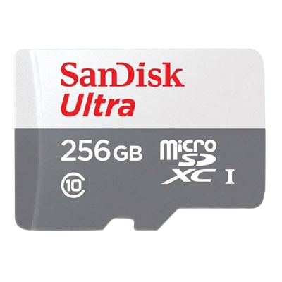 بطاقة ذاكرة SanDisk Ultra microSDXC UHS-I بسعة 256 جيجابايت