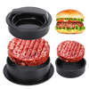 Hamburger Press Patty Maker, Burger Press, 3 in 1 Non-Stick Meat Beef Veggie Hamburger Patty Mold, Kitchen Gadgets to Make Patty for Stuffed Burgers Slider BBQ Barbecue Grilling