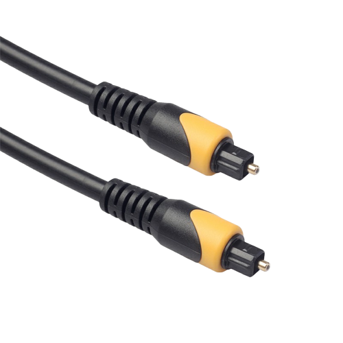 5 m Optical Fiber Cable 5 Meter Slim to Connect Home  Theater and Tv, Audio System and Devices, Equipments-  Colour May Vary