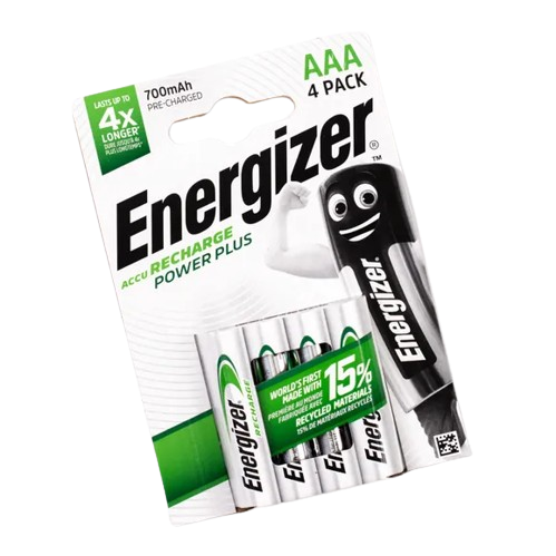 Energizer Rechargeable Battery AAA4 HR03