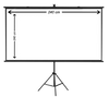 Projection Screen 240cm x 240cm Projector Screen with Stand, 2.4m × 2.4m