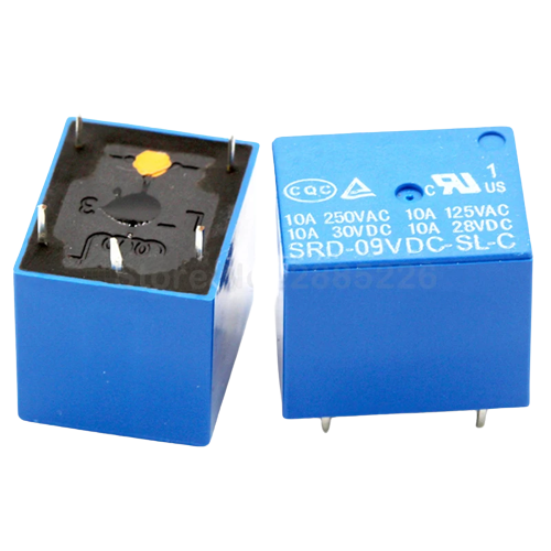 مرحل الطاقة Songle 5Pin SRD-09VDC-SL-C