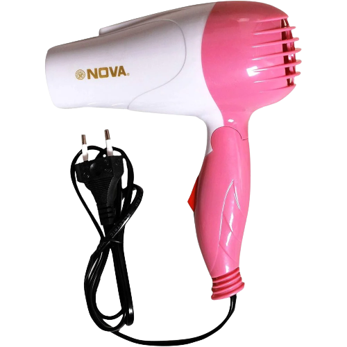 Nova 1000W - Heavy Duty NV 658 NV 1290 Electric Foldable Hair Dryer NV-658 NV-1290