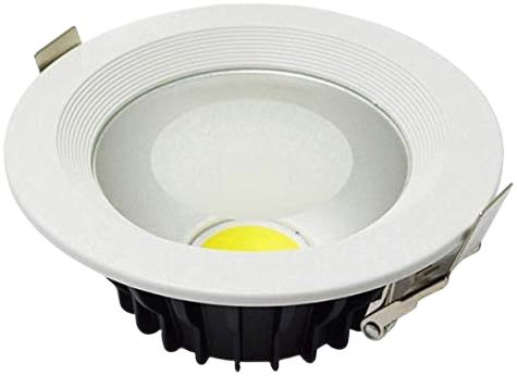 30W COB LED Warm White Downlight Spot Light Living Room Washroom Office Anti-glare Recessed Ceiling Light 3500K Embedded Recessed Spotlight