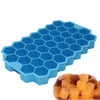 X-Haibei Flexible Bee Honeycomb Silicone Soap Gelatin Ice Cube Jello Chocolate Mold - Alqamarshop