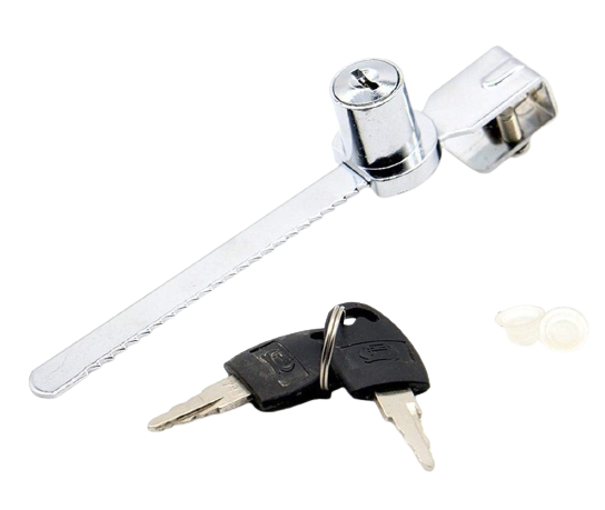 Cabinet Glass Sliding Door Lock with key