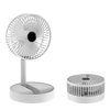 FEIDIAO Rechargeable Fan Telescopic Foldable Mini Fan Low Noise Portable USB Electric Fan Folding Desktop Fan - Alqamarshop