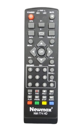 NEWMAX Remote Control for Satellite Receiver NM-774HD