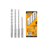 INGCO 4PCS hammer drill bits set AKDB2055