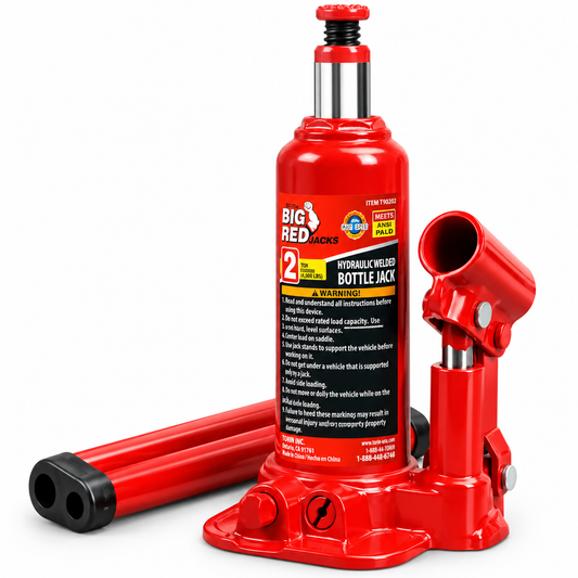 BIG RED Torin Hydraulic Welded Bottle Jack 6 Ton T90403B