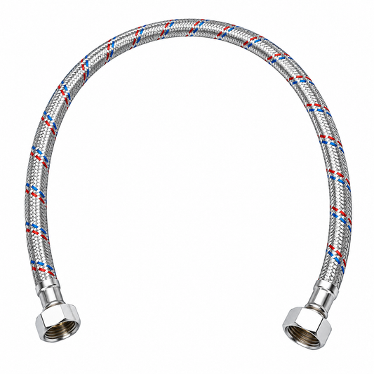 Mateu Branded Flexible Stainless Steel Hose –  1.5m