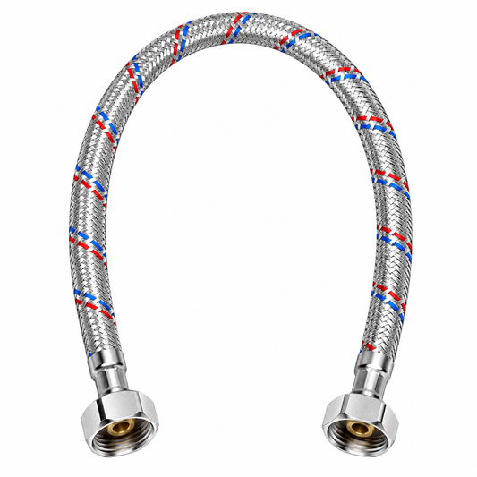 Mateu Branded Flexible Stainless Steel Hose –  0.500 Meter