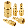 Rongyao 5 Pcs Quick Coupler Set 14927 1 Durable Air Hose Connector Fittings Kit