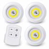 COB LED Lights Set of 3 with Remote Dimmable Timer